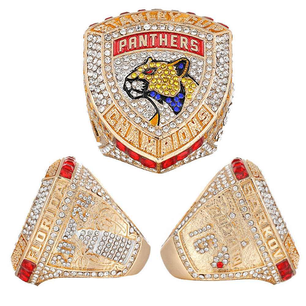 2024 Florida Panthers Ice Hockey Championship Ring,With Wooden Display Box