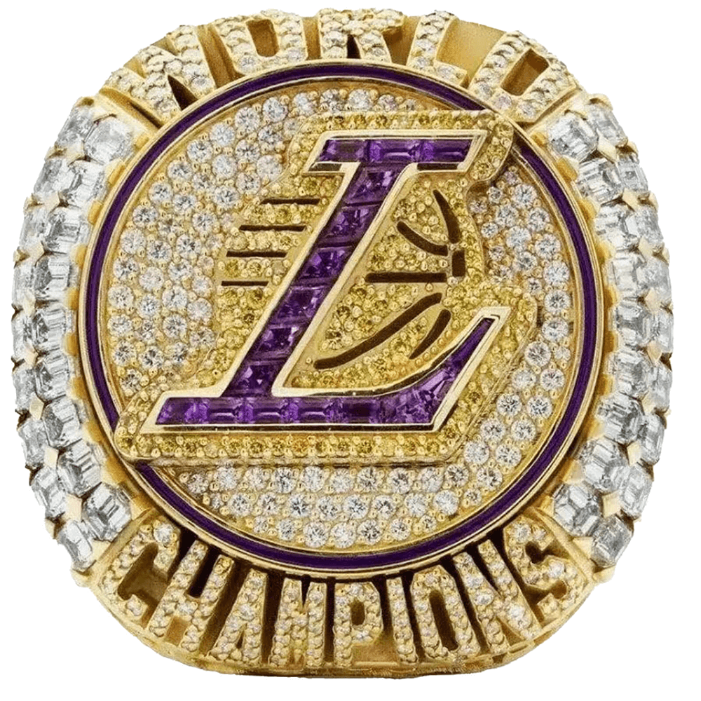 2020 Los Angeles Lakers Championship Ring,With Wooden Display Box