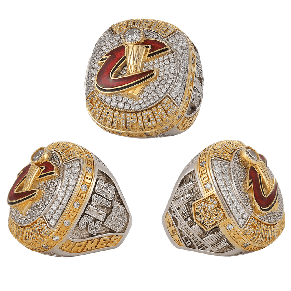 2016 Cleveland Cavaliers Championship Ring,With Wooden Display Box