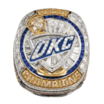 2025 Oklahoma City Thunder Championship Ring,With Wooden Display Box(Official Version)