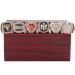 Chicago Bulls Championship Ring Set,With Wooden Display Box