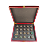 18Pcs Boston Celtics Championship Rings &Trophy Set ,With Wooden Display Box