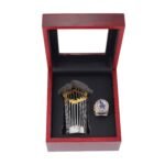 2024 Los Angeles Dodgers MLB World Series Championship Rings &Trophy Set ,With Wooden Display Box