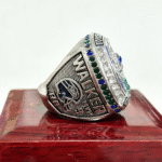 2026 Seattle Seahawks Super Bowl Ring,With Wooden Display Box (Fan Version)