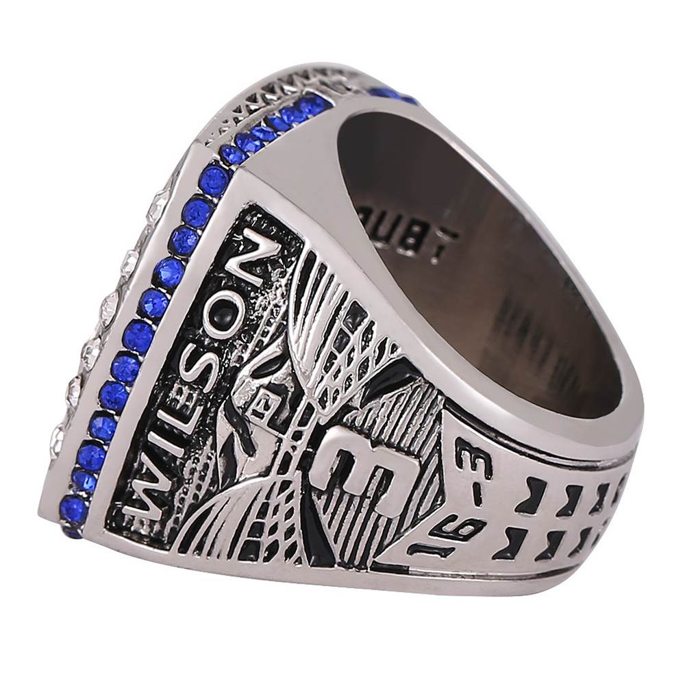 2013 Seattle Seahawks Super Bowl Ring,With Wooden Display Box